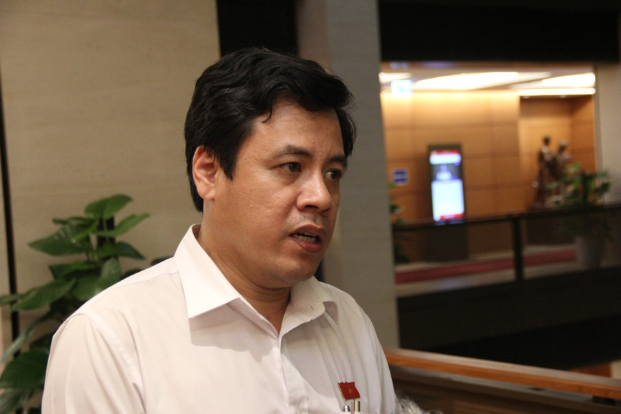 Đại biểu Trần Anh Tuấn. Ảnh: Sỹ Điền