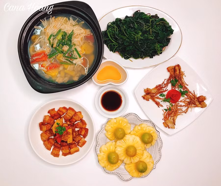 vo tre 9x "phu phep" bien mon an don gian thuong ngay thanh bua tiec mau sac hinh anh 12