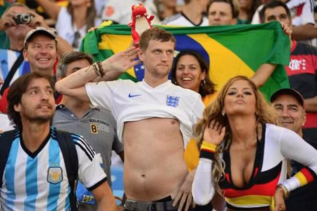 Những hình ảnh hài hước nhất tại World Cup 2018