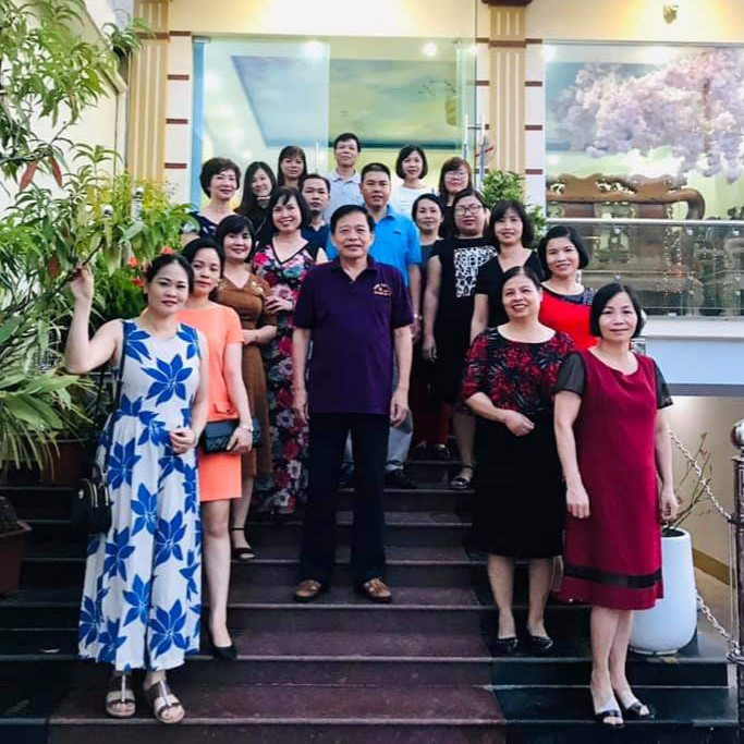 Các giảng viên Trường ĐH Tây Bắc phấn khởi sau khi kết thúc kỳ thi