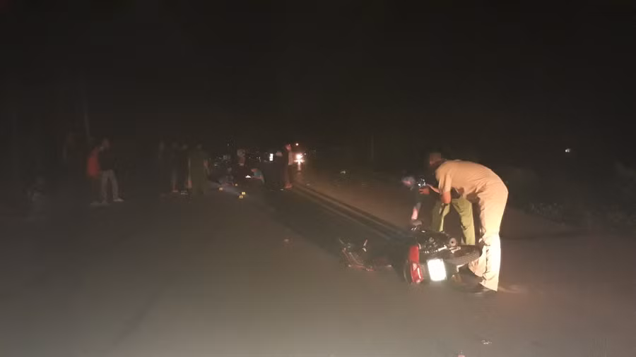 Hiện trường vụ tai nạn