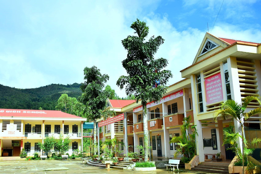 Không gian ngôi trường THCS-THPT Tả Sìn Thàng Không gian ngôi trường THCS-THPT Tả Sìn Thàng