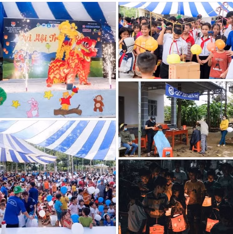 Các hoạt động chào đón Trung thu đầy màu sắc tại xã Phú Văn, huyện Bù Gia Mập, tỉnh Bình Phước đã gửi trao nhiều thông điệp yêu thương đến trẻ em và người dân địa phương.