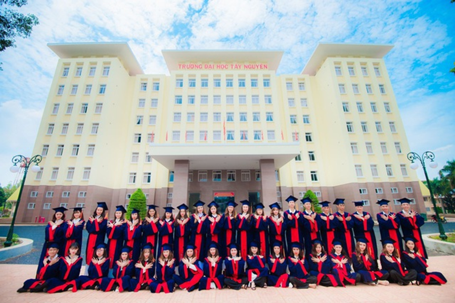 83,6% sinh viên Trường ĐH Tây Nguyên tìm được việc làm sau khi tốt nghiệp.