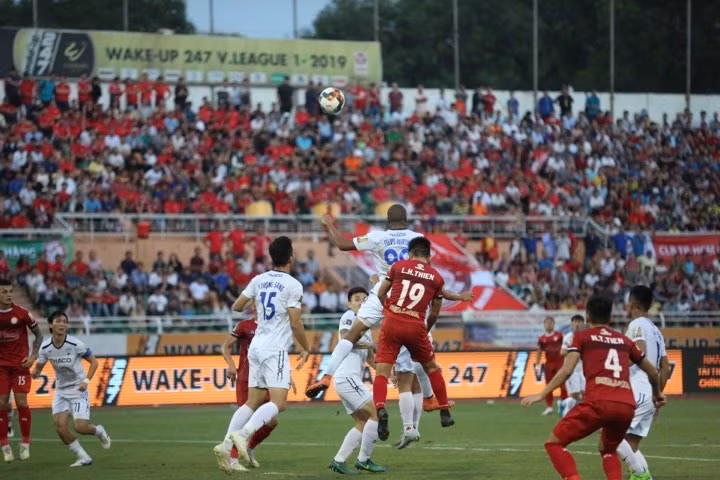 HAGL đã có trận đấu đầy quyết tâm trước TP.HCM.