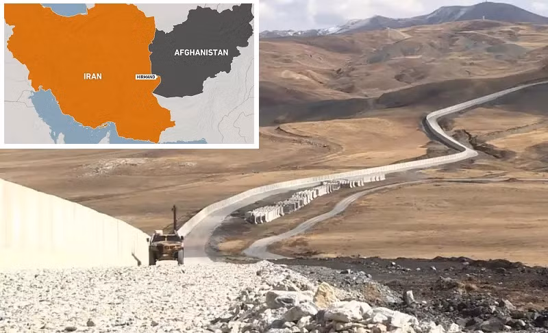 Iran xây ‘Vạn lý trường thành’ trên biên giới