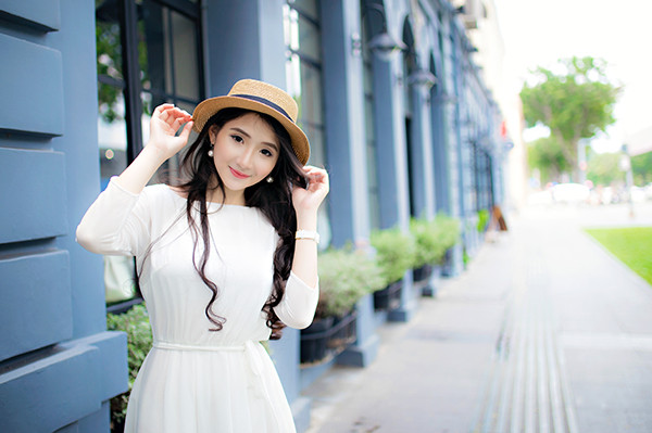 Nữ sinh Sài thành xinh như nữ chính phim ngôn tình