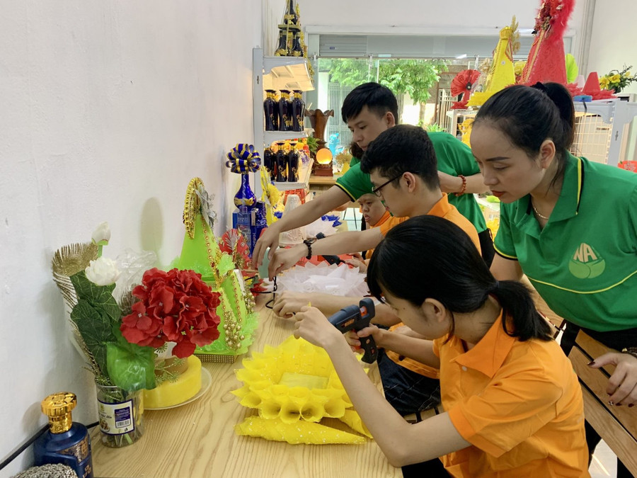 Trẻ tự kỷ có nhiều cơ hội được hòa nhập cộng đồng thông qua mô hình thực nghiệm, hướng nghiệp.