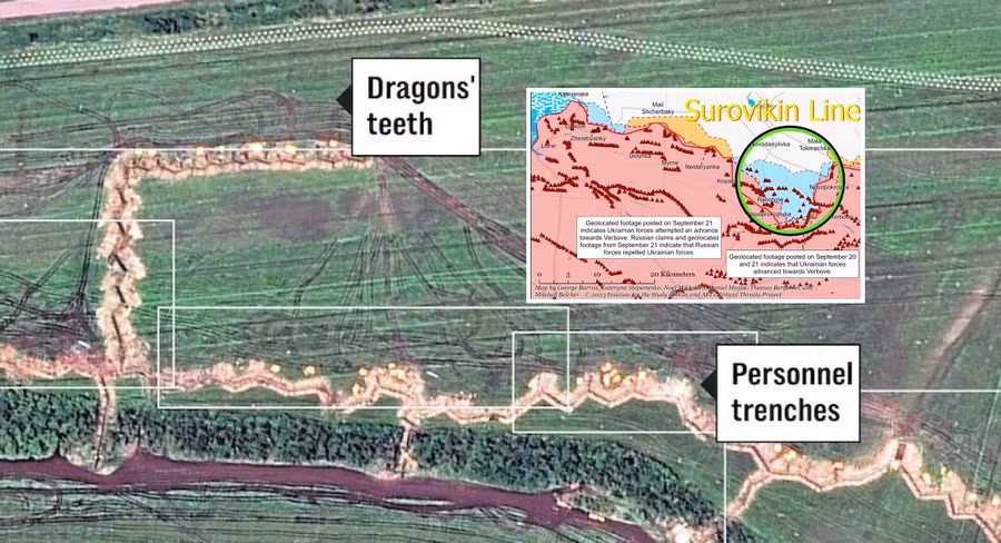 Phòng tuyến Surovikin là một hệ thống các công trình phòng thủ khác nhau
