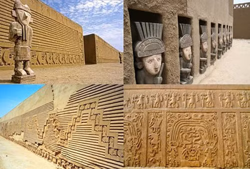 Các tác phẩm trang trí trên tường khắp thành phố.