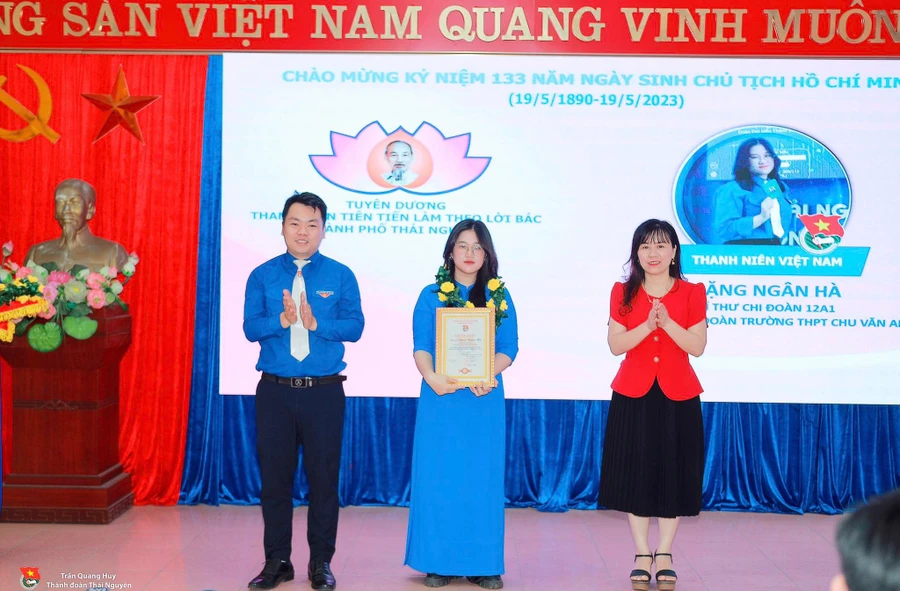 Đạt điểm 10 môn Sinh học, nữ sinh Thái Nguyên ước mơ trở thành bác sĩ.