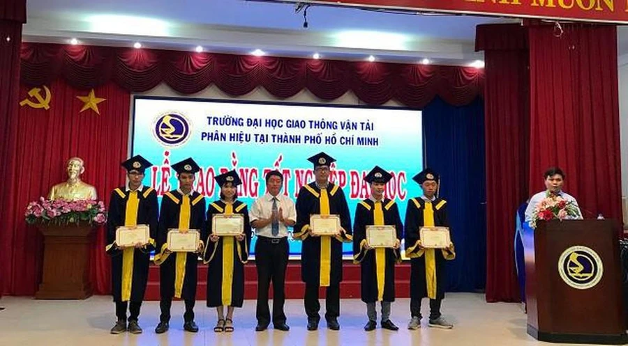 Điểm trúng tuyển vào Phân hiệu Trường ĐH Giao thông Vận tải cao nhất 25,10 điểm