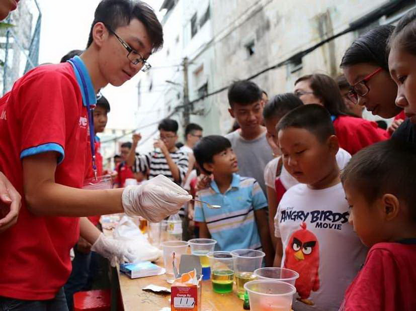 Tổ chức sân chơi khoa học cho trẻ em quận 1