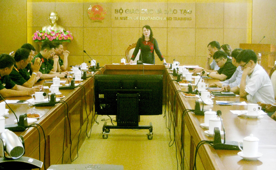 Thứ trưởng Nguyễn Thị Nghĩa phát biểu tại lễ tổng kết