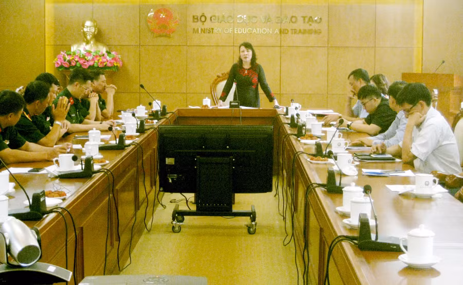 Thứ trưởng Nguyễn Thị Nghĩa phát biểu tại lễ tổng kết