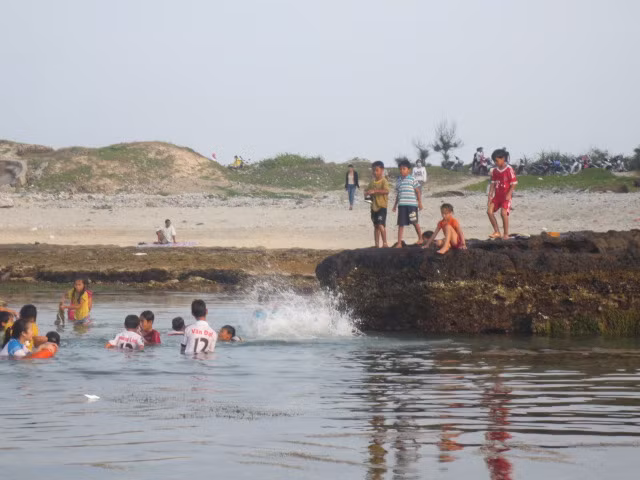 Khu vực Hang Câu nơi ông Phố tử vong.