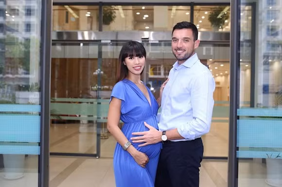 Hà Anh, Hà Anh mang bầu, sao Việt