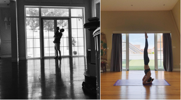 Bên trong biệt thự sân vườn của vợ chồng Tăng Thanh Hà ảnh 6 Bên trong biệt thự sân vườn của vợ chồng Tăng Thanh Hà