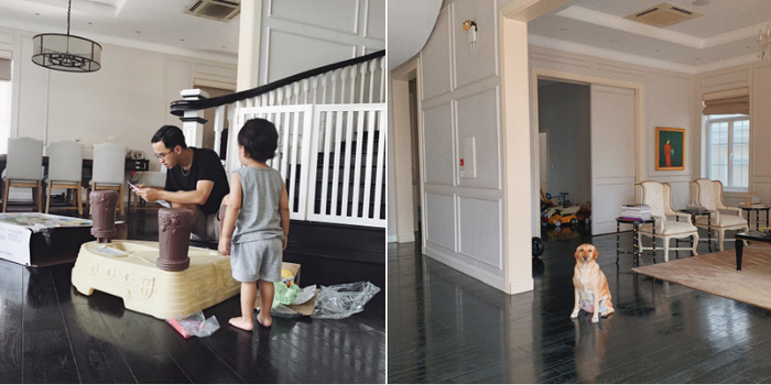 Bên trong biệt thự sân vườn của vợ chồng Tăng Thanh Hà ảnh 4 Bên trong biệt thự sân vườn của vợ chồng Tăng Thanh Hà