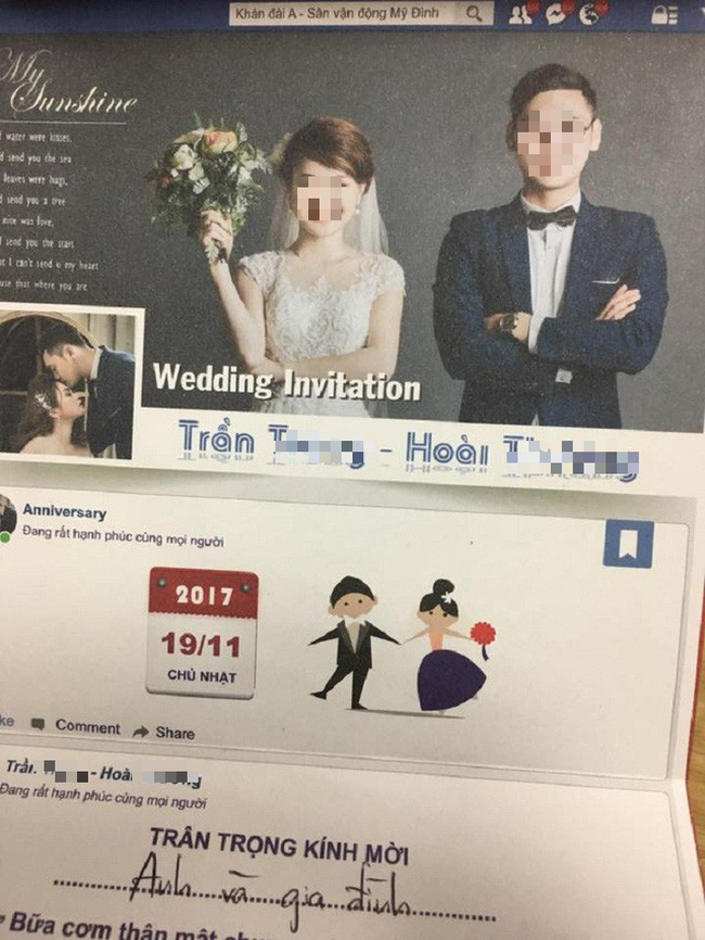 Nhận thiệp mời của đôi dâu rể, nhiều người bủn run chân tay khi vừa nhìn qua, đọc xong nội dung còn "toát mồ hôi" hơn nữa - Ảnh 4. Nhận thiệp mời của đôi dâu rể, nhiều người bủn run chân tay khi vừa nhìn qua, đọc xong nội dung còn "toát mồ hôi" hơn nữa - Ảnh 4.