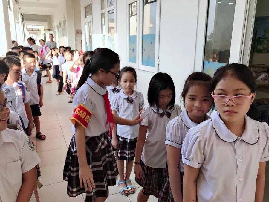 Đội sao đỏ cần đóng vai trò tích cực trong các hoạt động của trường. (Ảnh minh họa)