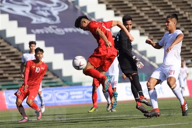 Giải U22 Đông Nam Á: Thắng Philippines, Việt Nam giành 3 điểm đầu tiên ảnh 2 Giải U22 Đông Nam Á: Thắng Philippines, Việt Nam giành 3 điểm đầu tiên ảnh 2