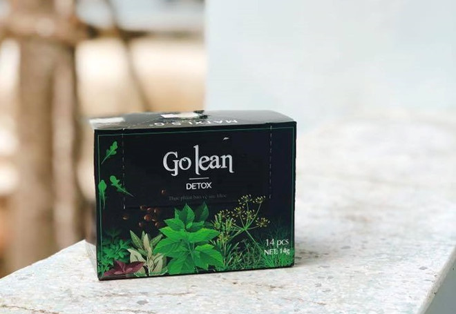 FDA cảnh báo hai chất cấm nguy hiểm có trong trà giảm cân Golean Detox