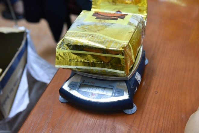 Cận cảnh gần 3 tạ ma túy bị bắt giữ ở Hà Tĩnh ảnh 6 Cận cảnh gần 3 tạ ma túy bị bắt giữ ở Hà Tĩnh ảnh 6