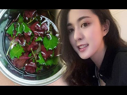 Cách trị mụn, làm trắng da bằng lá tía tô cực đơn giản tại nhà ảnh 3 Cách trị mụn, làm trắng da bằng lá tía tô cực đơn giản tại nhà ảnh 3