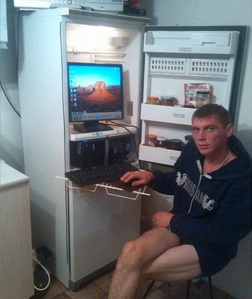 Thế này thì cần gì quạt tản nhiệt.