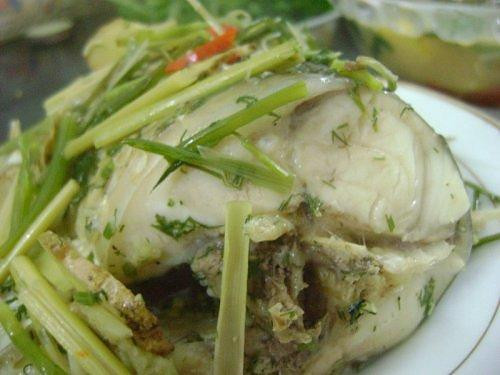 Cach che bien mon ca tram hap bia - doi vi cho ca nha