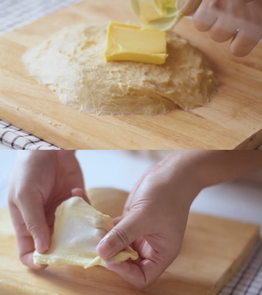 Cách làm bánh mì sữa chua thơm ngon, béo ngậy không cần lò nướng ảnh 5