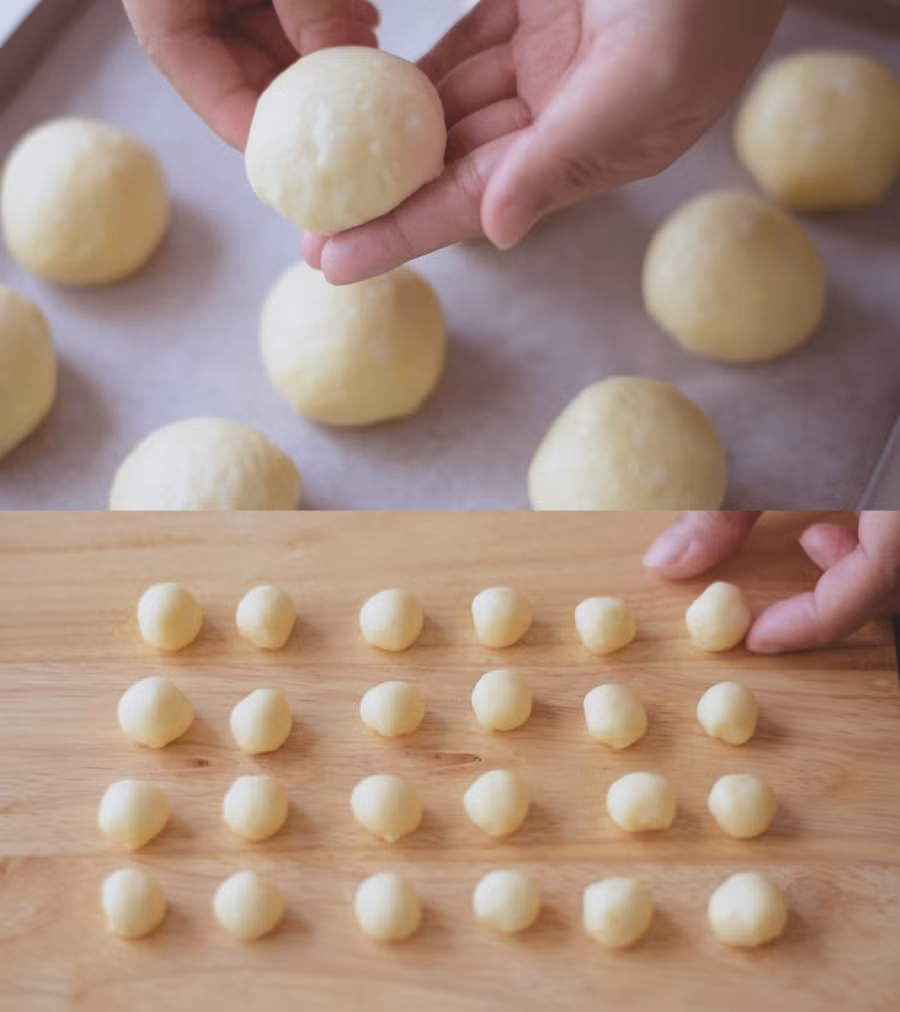 Cách làm bánh mì sữa chua thơm ngon, béo ngậy không cần lò nướng ảnh 8