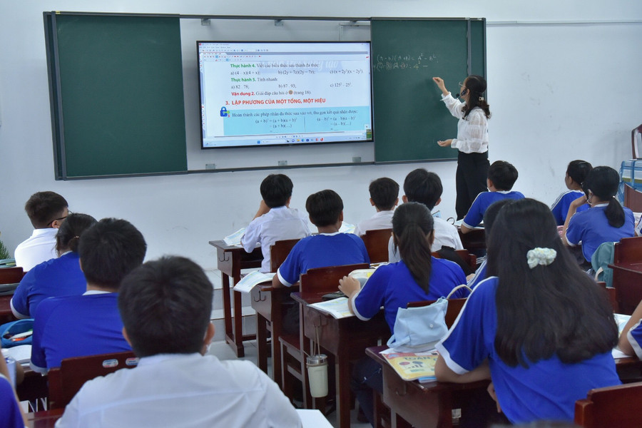 Cơ sở vật chất được nhà trường trang bị đáp ứng chuyển đổi số Giáo dục Cơ sở vật chất được nhà trường trang bị đáp ứng chuyển đổi số Giáo dục