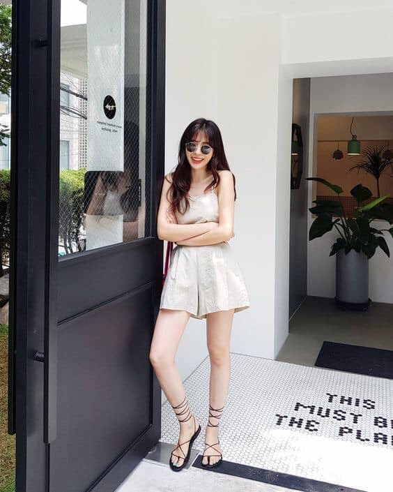 5 cách diện quần short vải cho các nàng lung linh, tỏa sáng ảnh 5 5 cách diện quần short vải cho các nàng lung linh, tỏa sáng ảnh 5