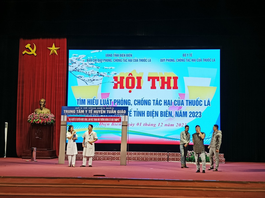 Phần thi của Trung tâm Y tế huyện Tuần Giáo. Phần thi của Trung tâm Y tế huyện Tuần Giáo.