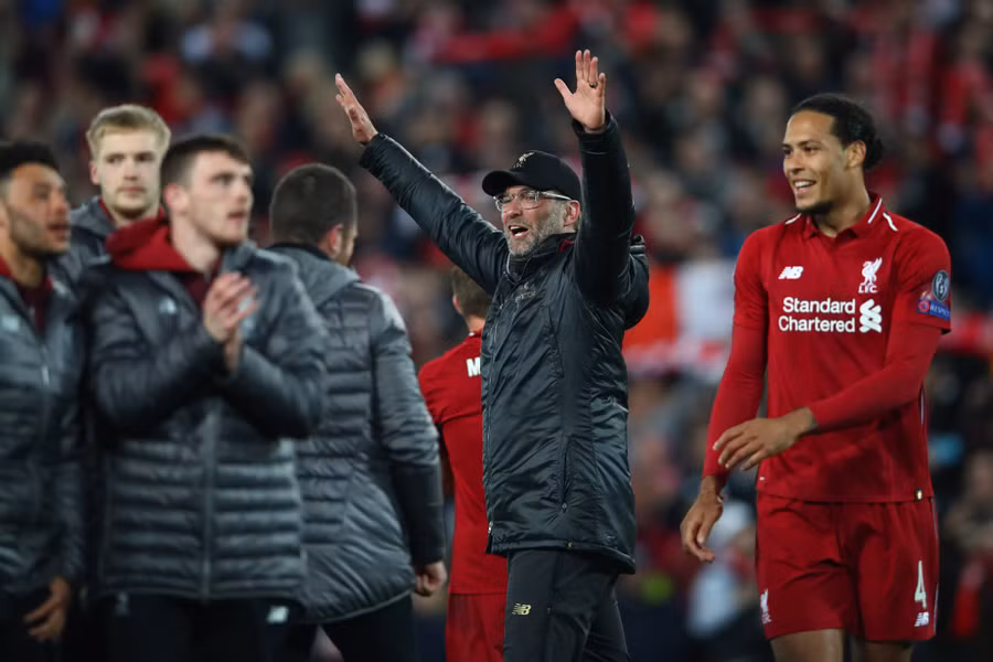 Liverpool của Jurgen Klopp đã có một trận đấu quá xuất sắc