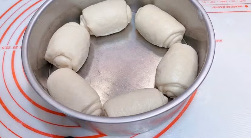 Bột trước khi ủ.