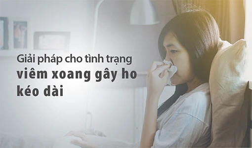 Viêm xoang gây ho kéo dài gây ảnh hưởng lớn đến sức khỏe.