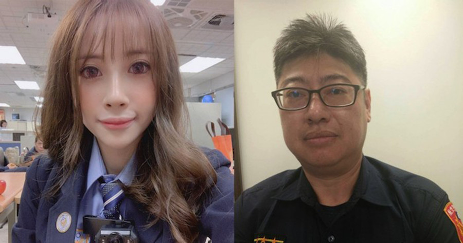 Một cảnh sát biết tiếng Anh (bên trái) và một cảnh sát biết tiếng Việt (bên phải) đang làm việc tại sân bay Đài Loan Một cảnh sát biết tiếng Anh (bên trái) và một cảnh sát biết tiếng Việt (bên phải) đang làm việc tại sân bay Đài Loan