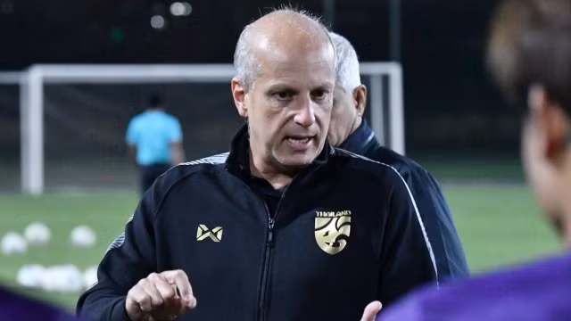 HLV Alexandre Gama của U23 Thái Lan.