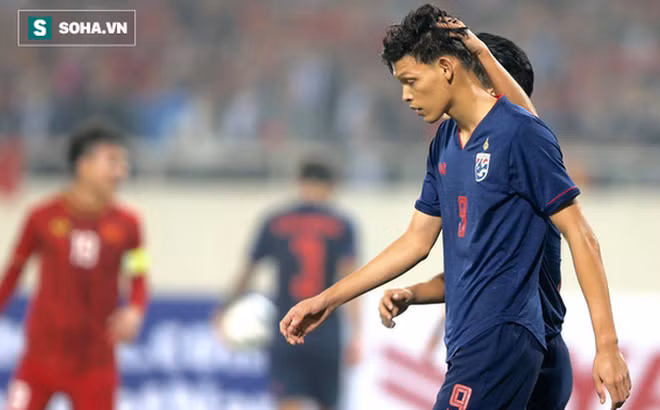 Tiền đạo Supachai của U23 Thái Lan bị treo giò 2 trận