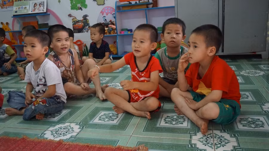 Học sinh Trường Mầm non Nam Mẫu