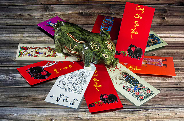 Bộ lì xì lợn Bộ lì xì lợn