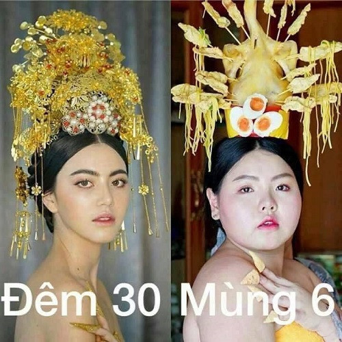 Mỗi mùa xuân sang là em mập lên một tạ. Mỗi mùa xuân sang là em mập lên một tạ.