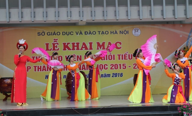 Hà Nội: Khai mạc hội thi giáo viên giỏi Tiểu học cấp Thành phố năm học 2015 – 2016