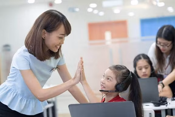 Giờ học tiếng Anh sinh động ở VUS