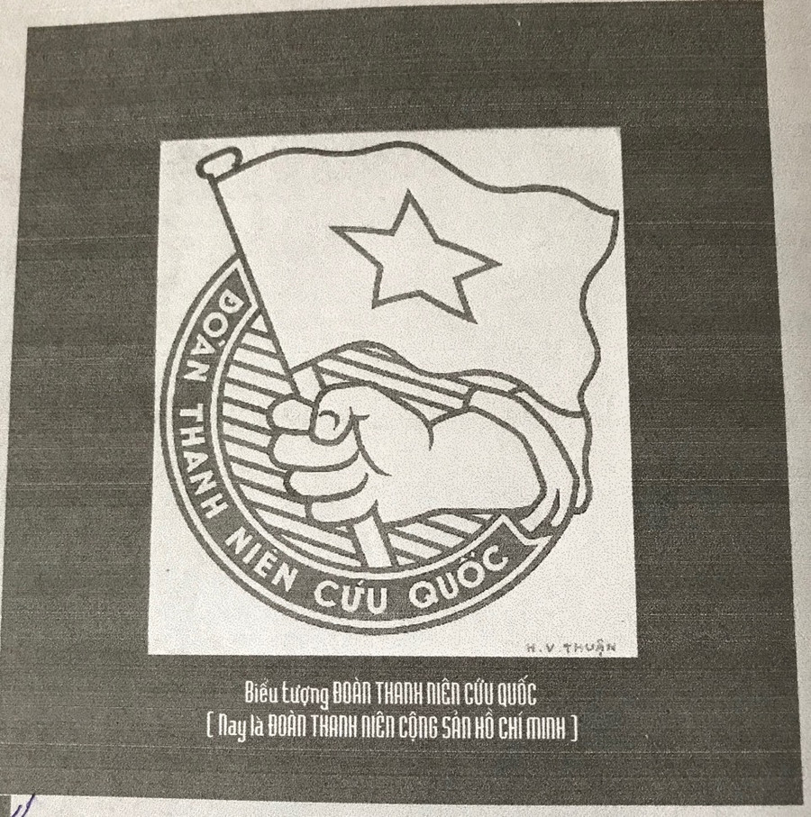 Biểu tượng đoàn thanh niên cứu quốc – nay là đoàn TNCSHCM