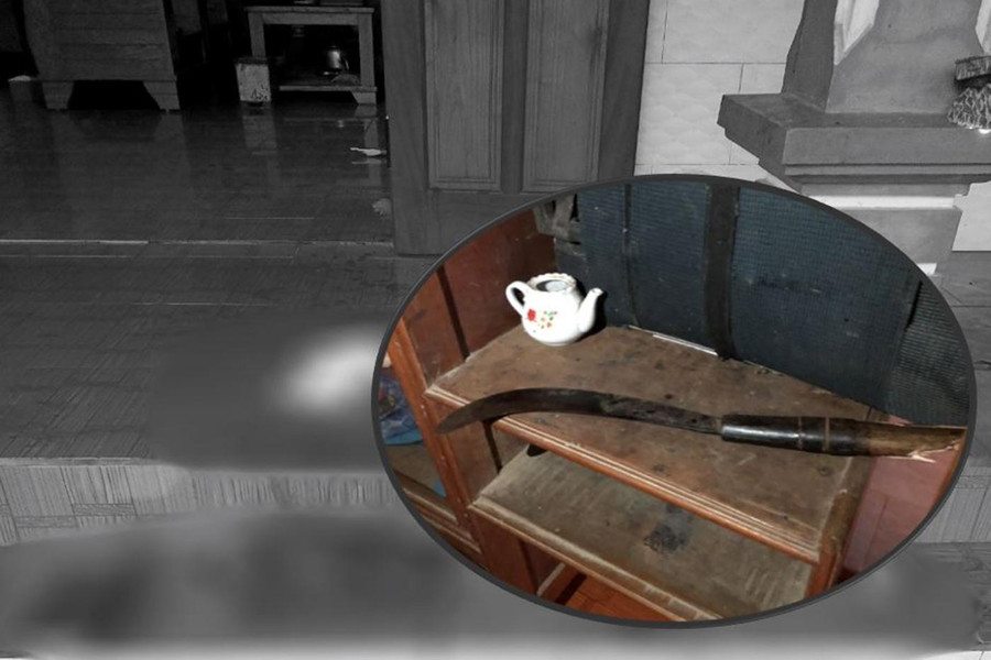 Con dao mà đối tượng Lương Văn Thảo dùng để gây án.