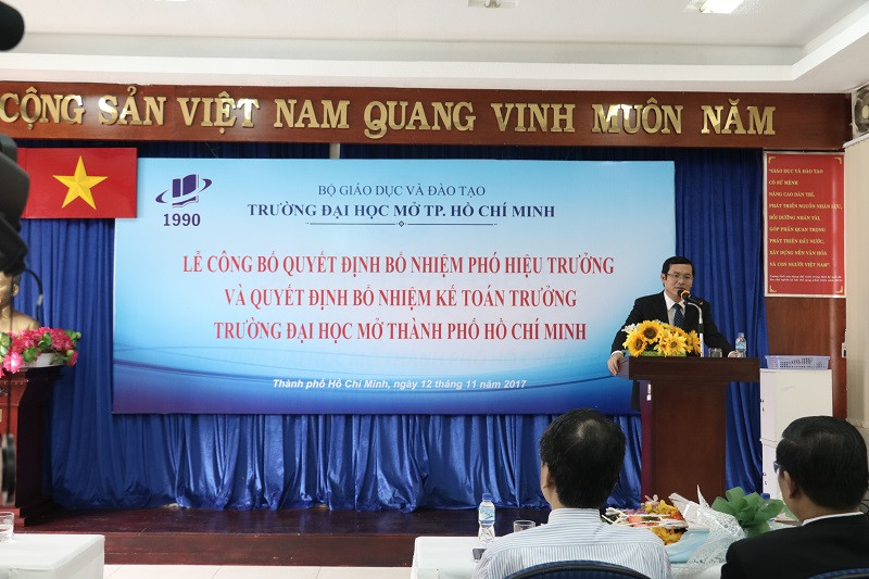 Thứ trưởng Nguyễn Văn Phúc phát biểu tại lễ công bố Thứ trưởng Nguyễn Văn Phúc phát biểu tại lễ công bố